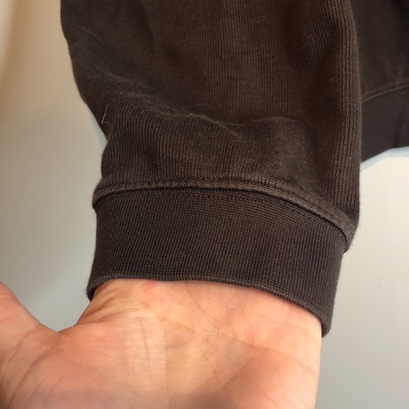 Cutter & Buck 1/4 Zip Mock Neck Supima Cotton Pullover Sweater, L - Picture 2 of 13